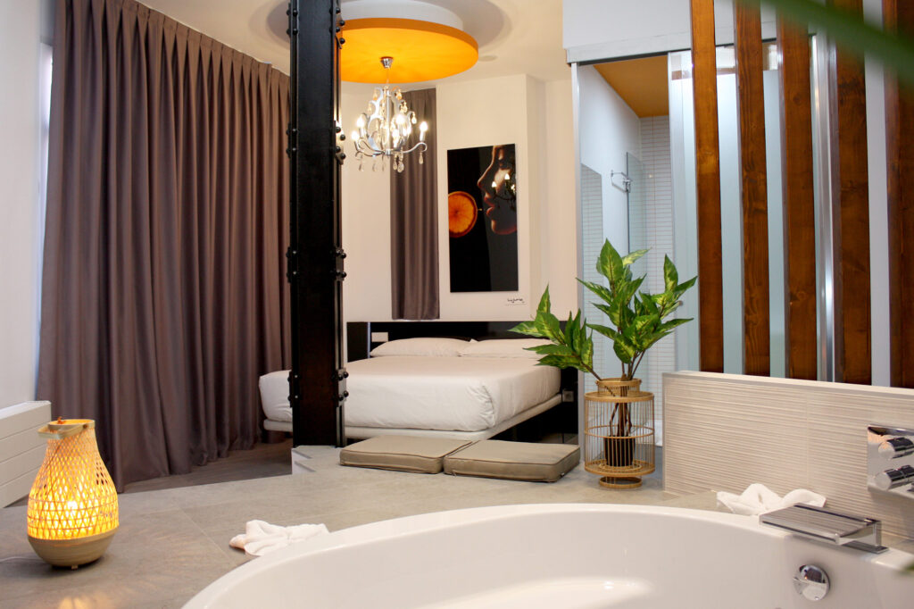 habitacion con jacuzzi gran via madrid Vitium